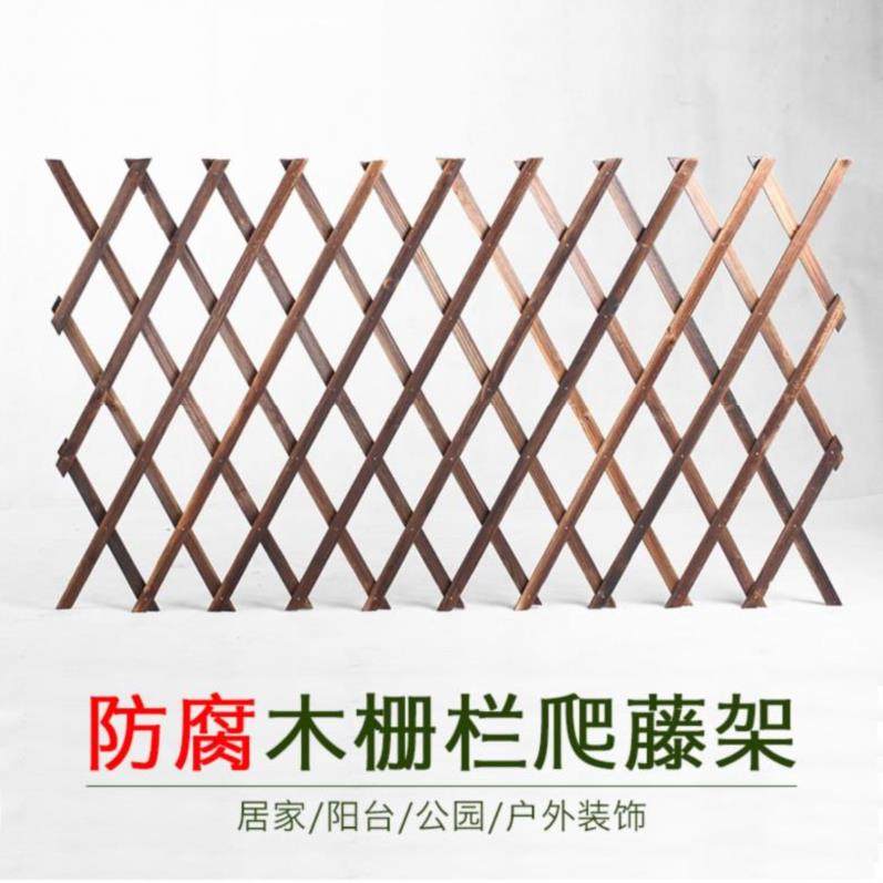 小院装饰屏风栅栏别墅篱笆花圃围栏木悬挂小白色拼接中式室内栅.