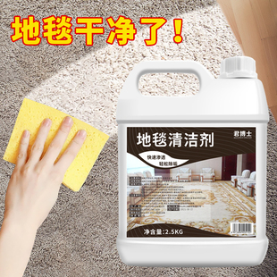地毯清洁神器免水洗酒店商用地垫干洗剂强力去污渍低泡地毯清洗剂