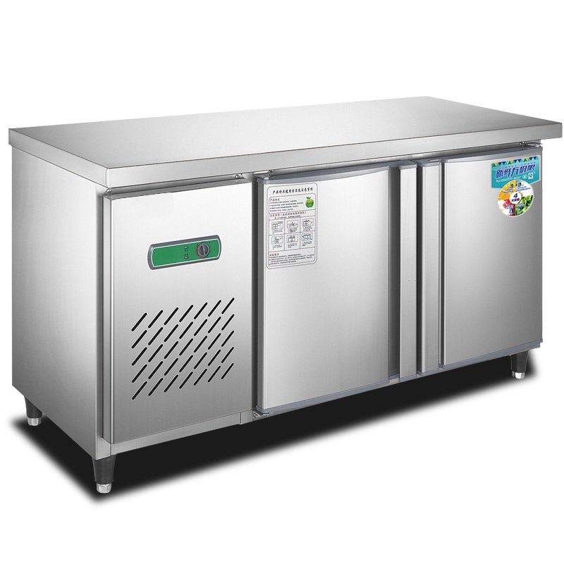 新款商用冰箱冷藏工作u台平冷保鲜柜操作台冷冻冰柜卧式奶茶店设
