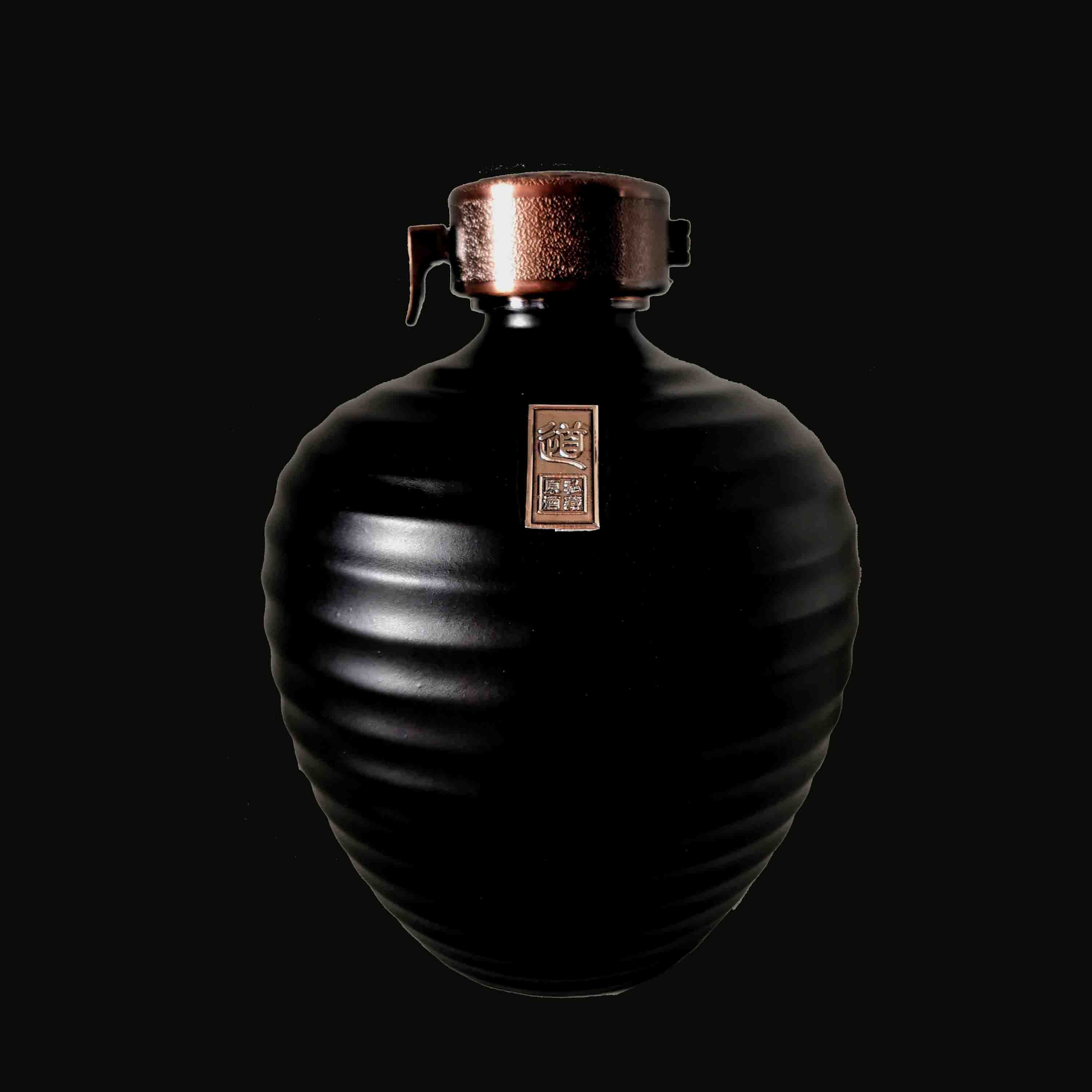 霍得纪念版黑色封坛酒(浊)可定制,高端赠送,收藏,宴请 霍德玖旗舰店