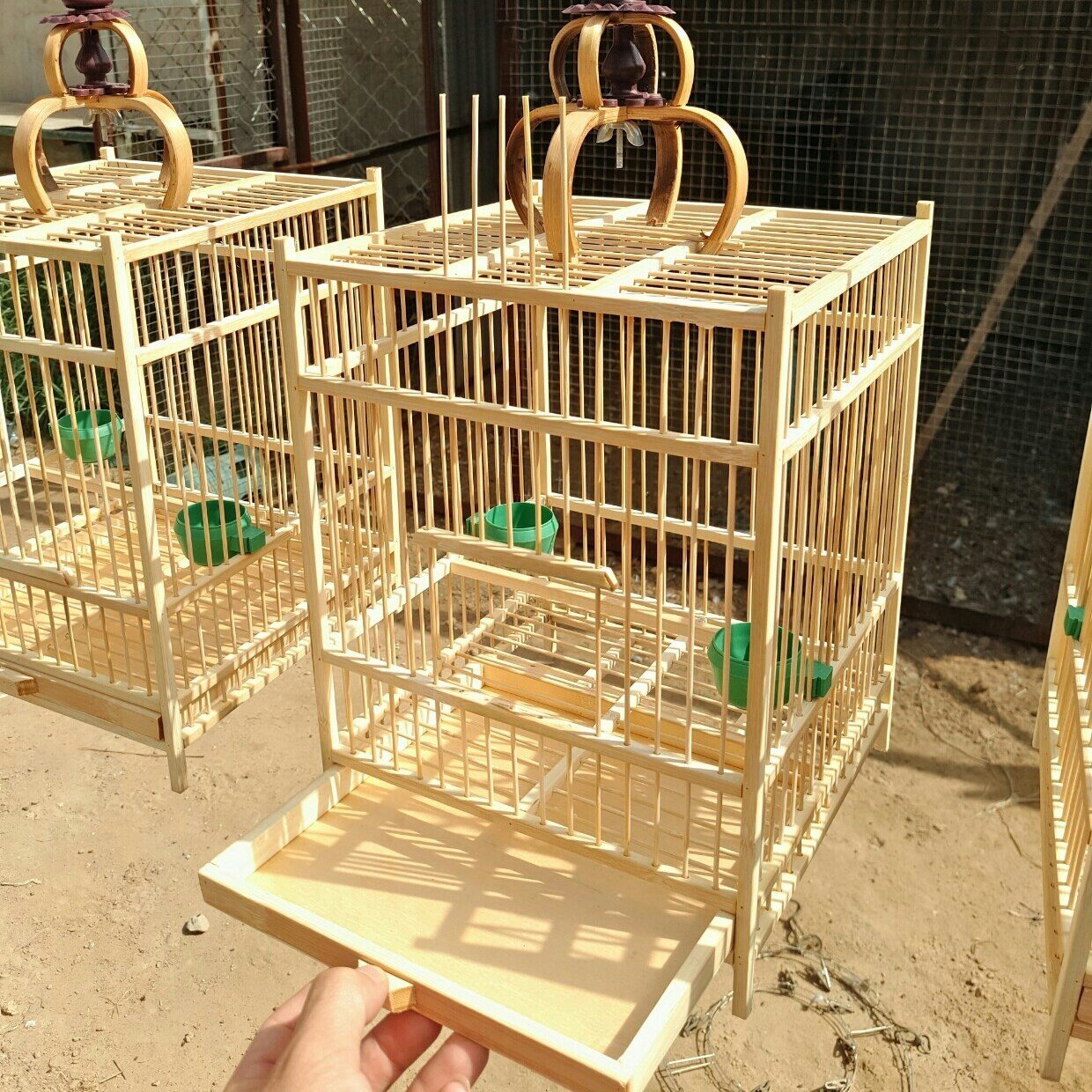 特价鸟笼竹长方形
