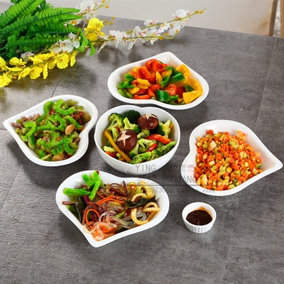 四菜一汤拼盘网红餐具家用摆盘套装组合套餐菜盘创意陶瓷家用