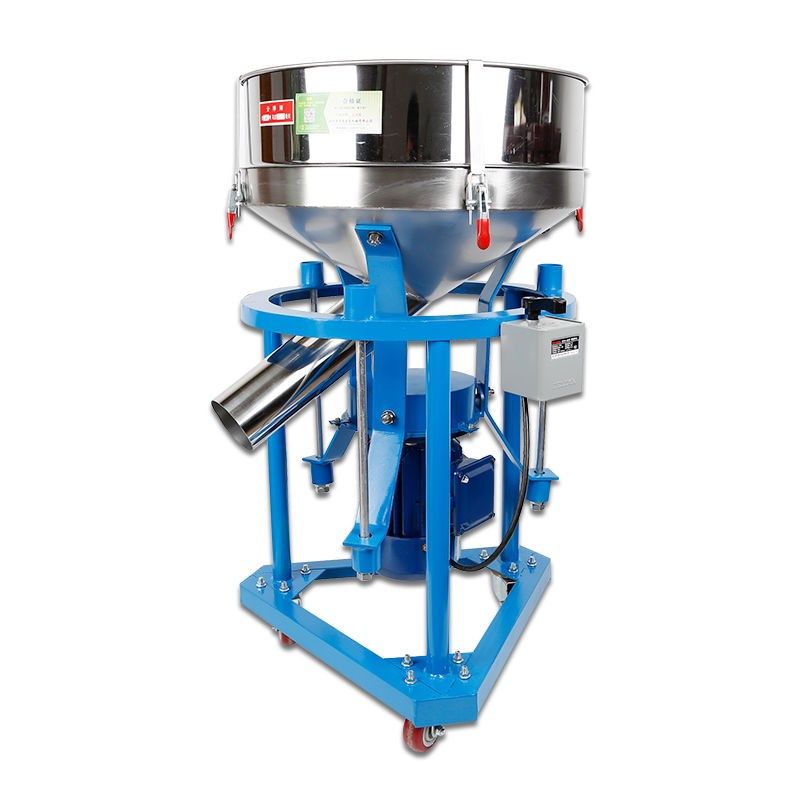 电动筛子面粉筛半自动304不锈钢圆形振动筛小型筛粉机震动筛