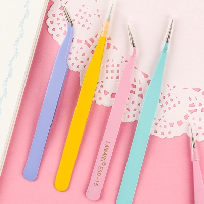 手帐邮票手账镊子集邮专用用品夹子不伤本小镊子做手账的工具材料