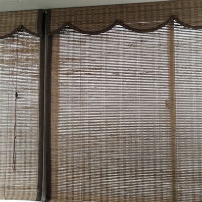 竹子窗帘推拉图片