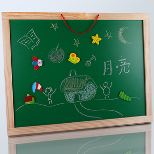 小黑板儿童支架式家用粉笔图片