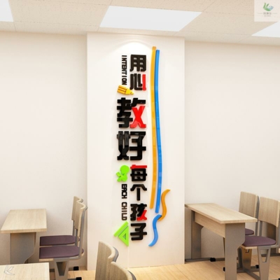教师办公室墙壁布置图片