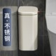 卫生间夹缝带盖壁挂垃圾桶2025新款家用不锈钢厨房厕所挂式卫生桶