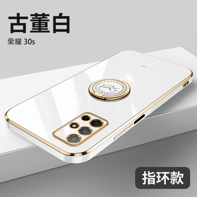 手机壳华为荣耀30s新款honor 30s 5g直边CDY-AN90纯色COY-AN95盒子AN9O后盖cdyan90适用容易3Os全包tn 90女95