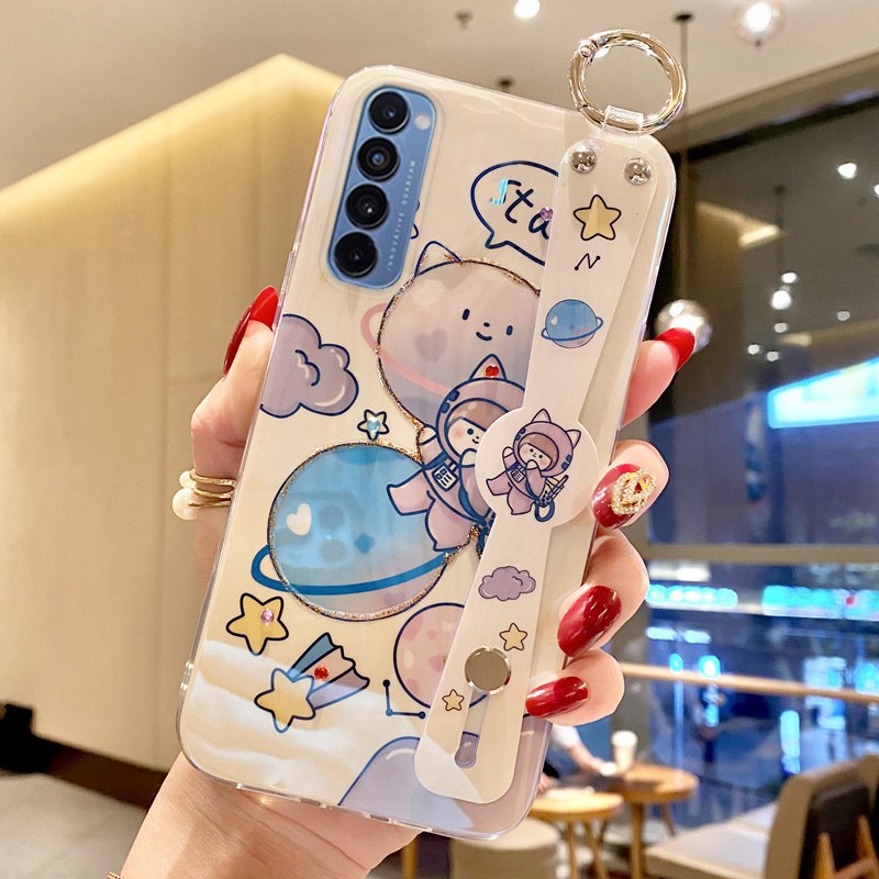 4g opporeno4por国外版 手机壳女款oppo reno4pro卡通可爱0pp0 ren04