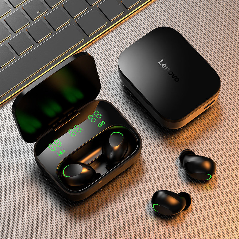 联想h15蓝牙耳机真无线睡眠降噪超强隔音运动型超长续航通用高音质