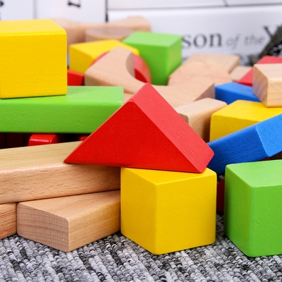 积木木头木制益智力桶装拼装玩具立体婴儿男女孩儿童宝宝1-3-6.