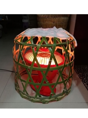竹编制品火笼