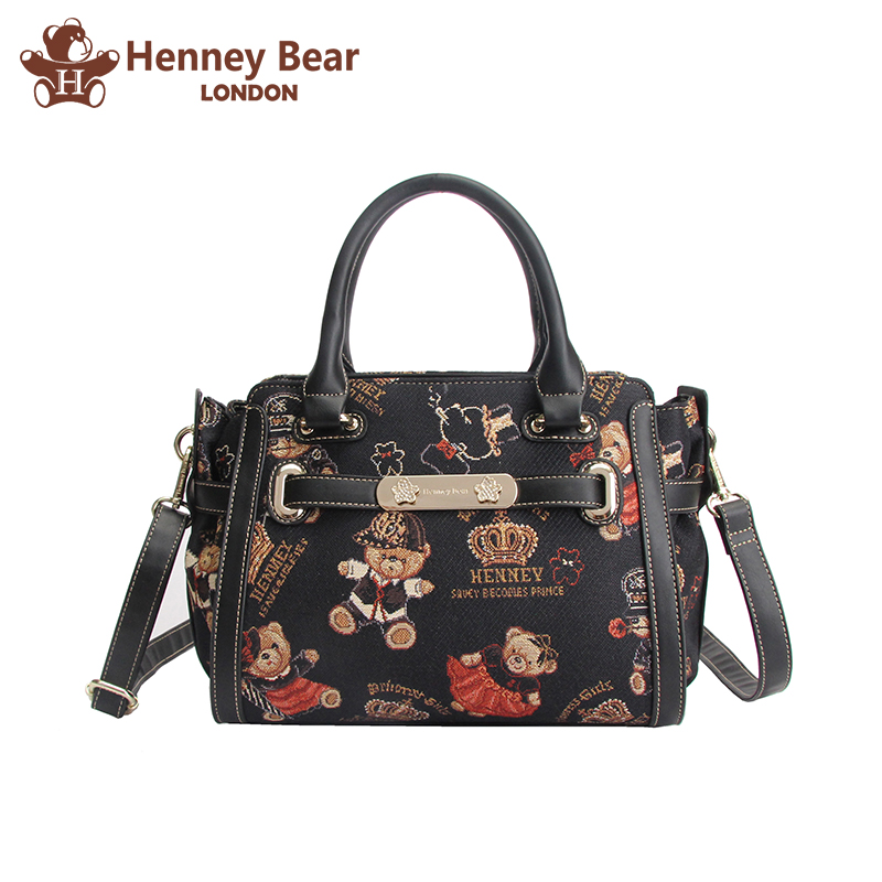 henneybear轩尼小熊2021新款潮托特包百搭单肩包大容量手提包女