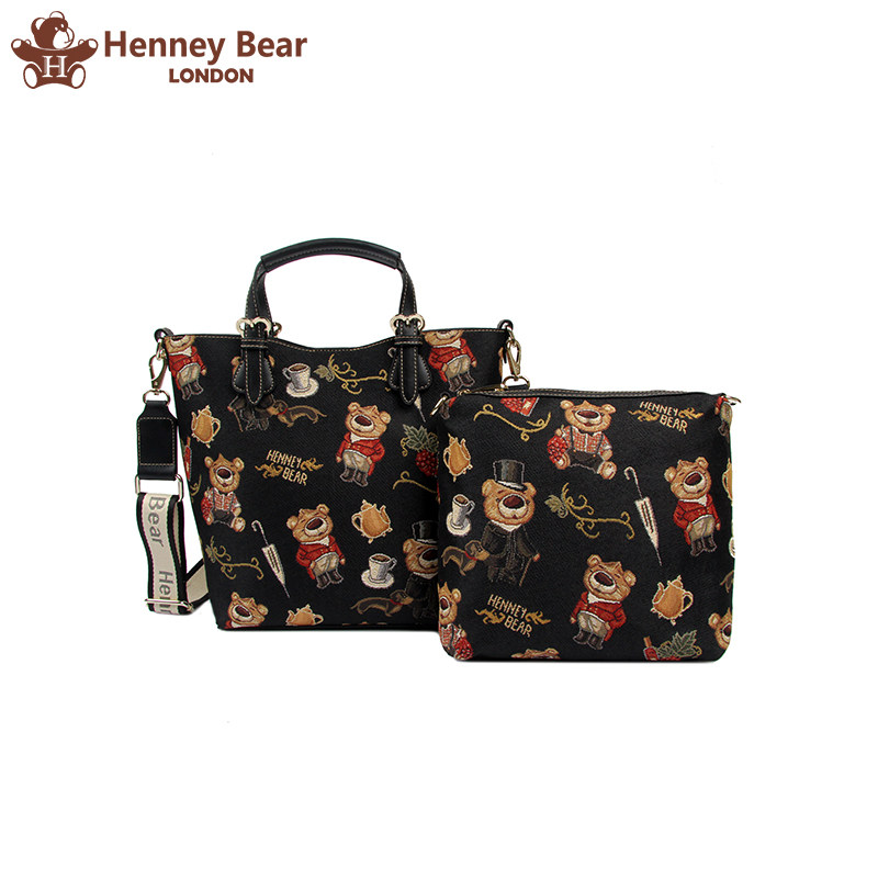 henneybear轩尼小熊2021新款女包链条小包腋下包单肩斜跨包h604