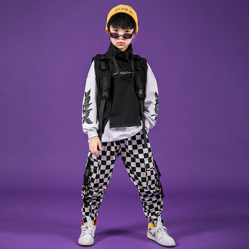架子鼓演出服装男童