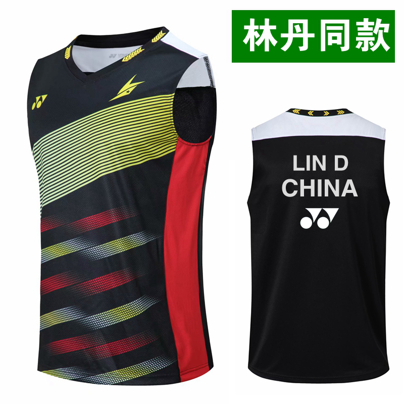 林丹同款無袖背心yy羽毛球服套裝男女羽毛球衣短袖速幹透氣大賽服在類目 運動/瑜伽/健身/球迷用品, 羽毛球, 羽毛球服中 - 來自Buy2taobao.com提供專業的淘寶代購服務