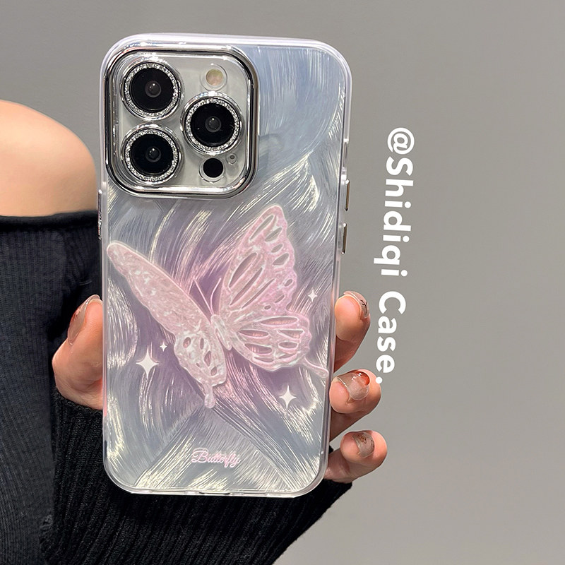 手机壳高级iphone14pro新款13pro创意镜头膜11女12防摔14全包15手机套