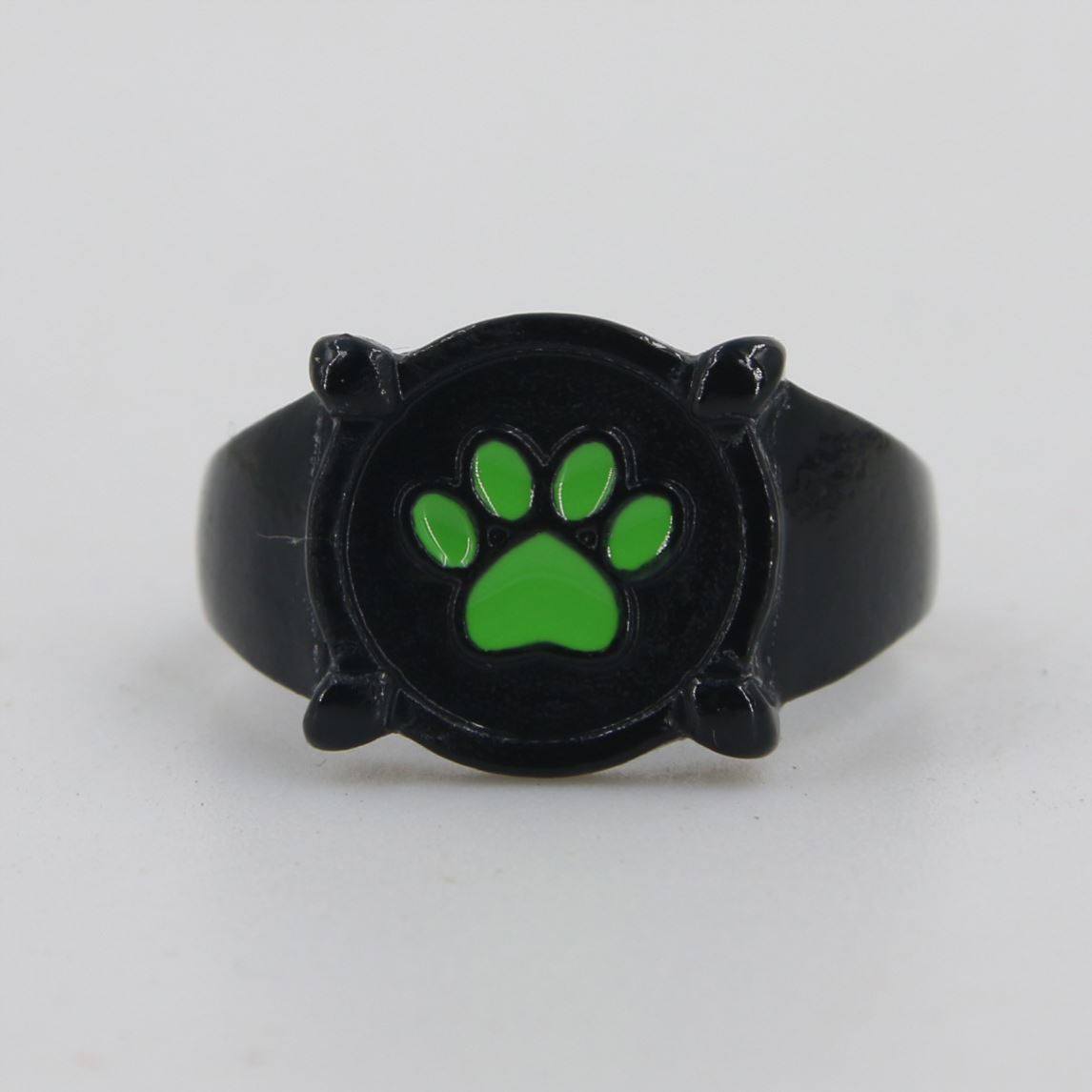 瓢虫雷迪女孩诺尔绿色戒指配饰猫爪脚掌指奇迹少女和黑猫罗尔优惠券