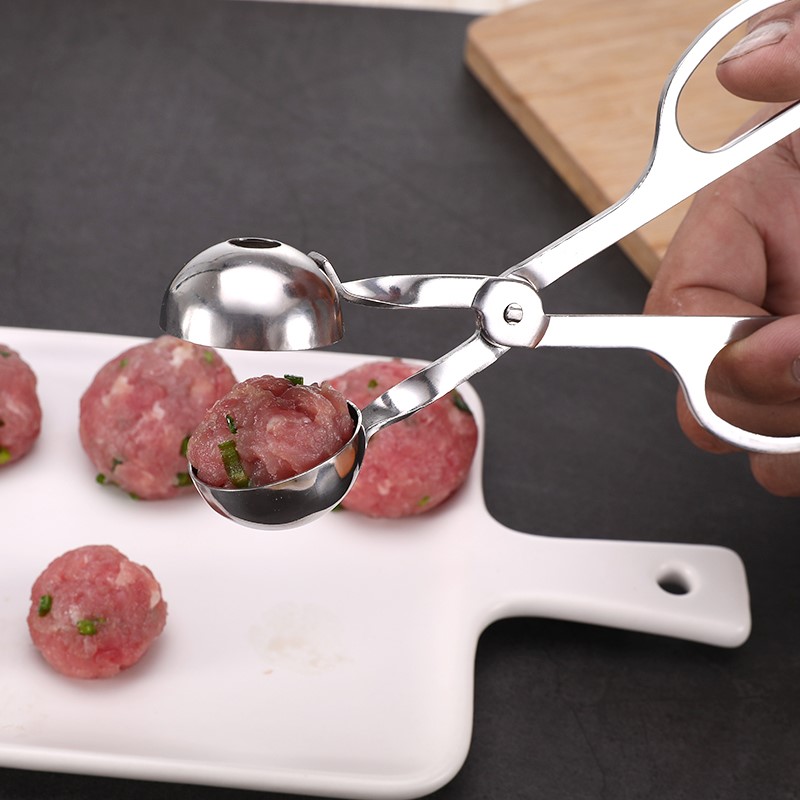 不锈钢肉丸子制作器氽丸模具厨房神器小工具家用虾球牛肉丸夹不粘|ruв категории кухня/посуда, кухонный Гаджет/кухня хранения, Diy плесень - от Buy2taobao.com для оказания профессиональной услуги покупки агента Taobao
