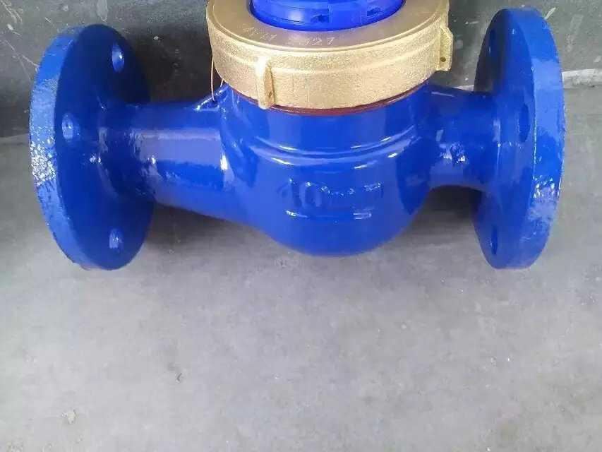 法兰水表新品15寸lxsr40e旋翼冷水dn40连接热水水表