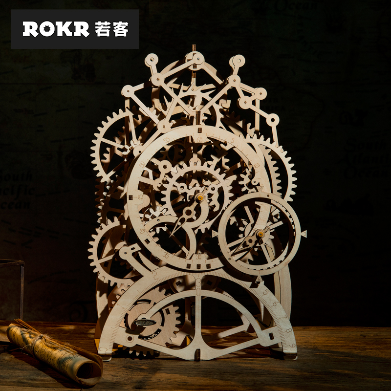 ROKR Pendulum clock Transmission Model manual DIY woodiness Assemble Toys Assemble Difficult decompressionin the Play mode/Anime/Periphery/cos/Board games , Professional model aircraft/Travel mode/Military model/UAV , Other models category - from Buy2taobao.com to provide professional Taobao agent buy service