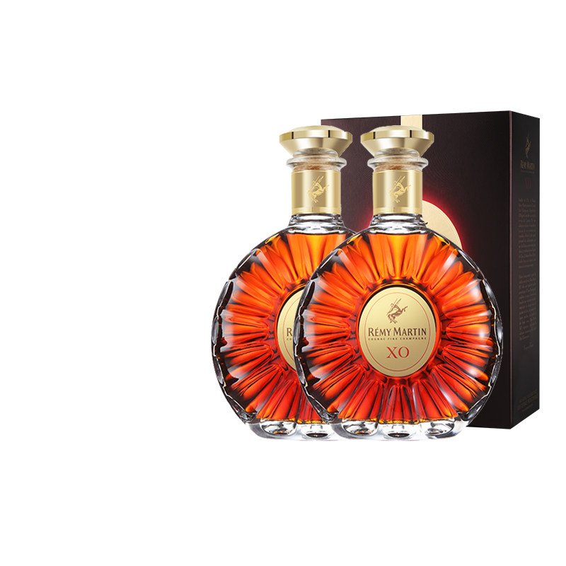 人头马xo700ml*2 法国干邑 进口白兰地 海外正品洋酒 2瓶组合装