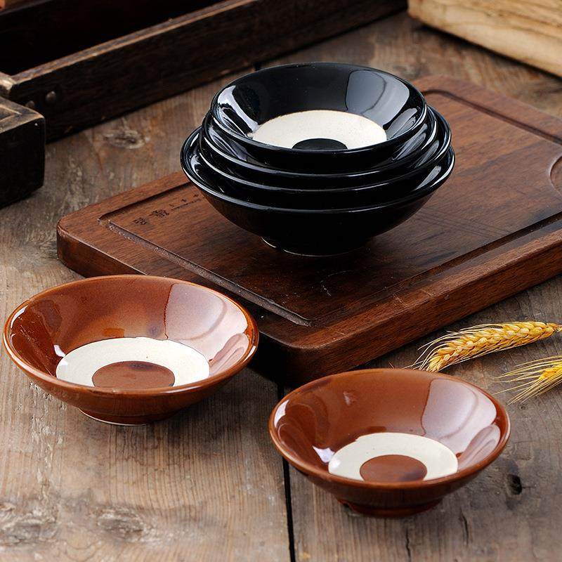 酒碗仿古土碗酒具套装摔碗酒酒杯古代水浒喝酒助兴道具火锅蘸料碗