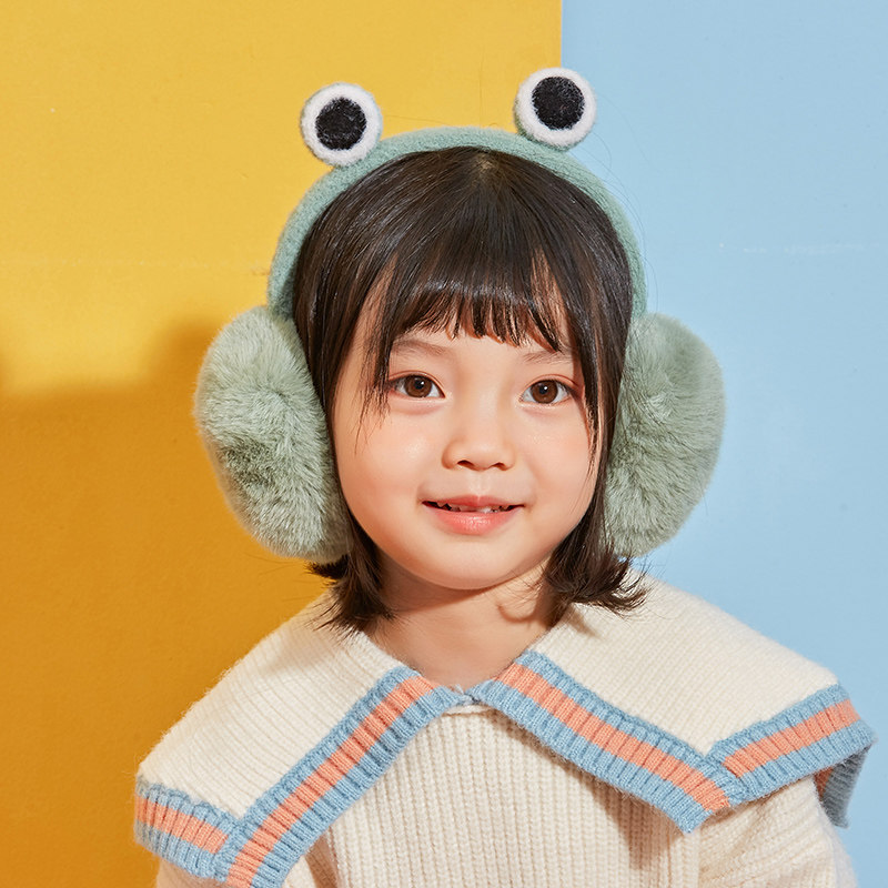 冬季耳罩户外防冻可爱卡通潮儿童耳暖男童女童宝宝小学生耳捂子