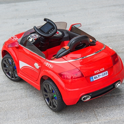 婴幼儿童电动车四轮遥控汽车玩具车可坐人男女宝宝小孩摇摆带m.