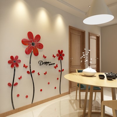 背景墙贴花卧室价格