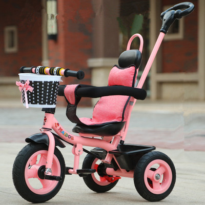 大儿童手推车三轮车图片