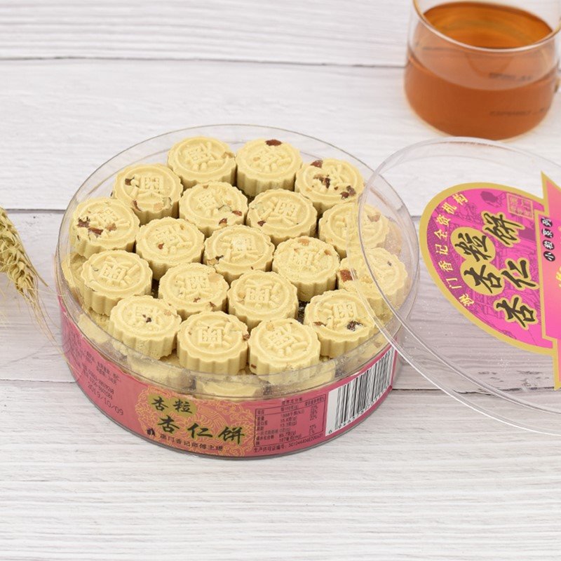 粱糕_梁记手工奥门澳门杏仁饼粱记包邮特产好点羔零食传统糕点中国
