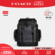 COACH/蔻驰官方 奥莱款男士TRACK经典标志老花双肩包背包CB839