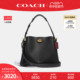 COACH/蔻驰官方 专柜款女士WILLOW皮革单肩斜挎手提包C2621B4BK