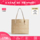 【新年系列】COACH/蔻驰官方 女士奥莱CITY老花手提包托特包CQ188