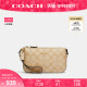 COACH/蔻驰官方 奥莱款女士Nolita 19号老花麻将包腋下包 CA444