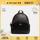 COACH/蔻驰官方 奥莱款女士Mini Court系列老花双肩包C8604