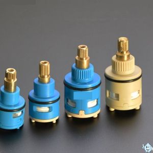 淋浴切换阀芯通用陶瓷阀芯混水阀芯普通冷热龙头阀心水龙头配件.