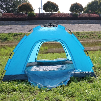 全自动帐篷2人户外双人帐篷3-4人沙滩防晒防雨自驾游野外露营套装