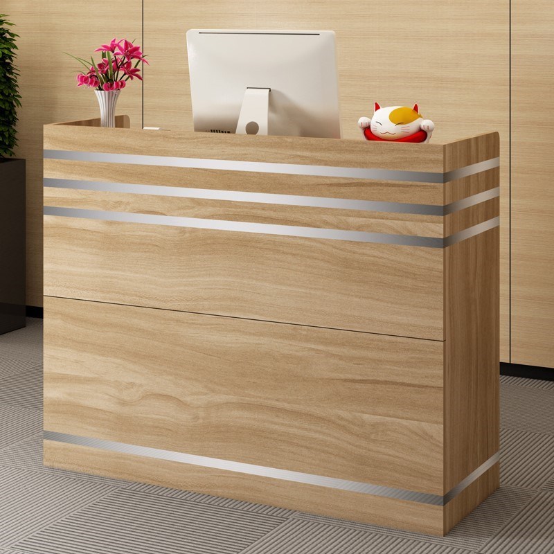 店铺美容院小型二手收银台清仓处理简约前台商用接待台服装店柜台