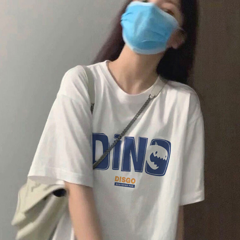 solar system vintage lovers Short sleeved T-shirt Easy Korean Edition ins design American style Retro jacketin the Women's clothing/Boutique , T-shirt category - from Buy2taobao.com to provide professional Taobao agent buy service