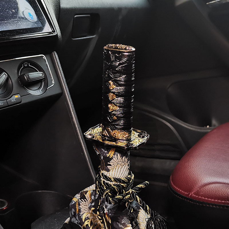 jdm汽车排挡头档把头改装通用个性武士档杆创意手动自动档换档把