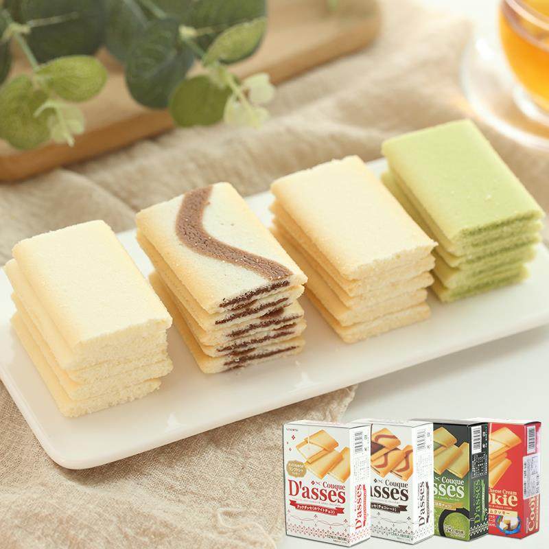 日本三立抹茶夹心饼干90g