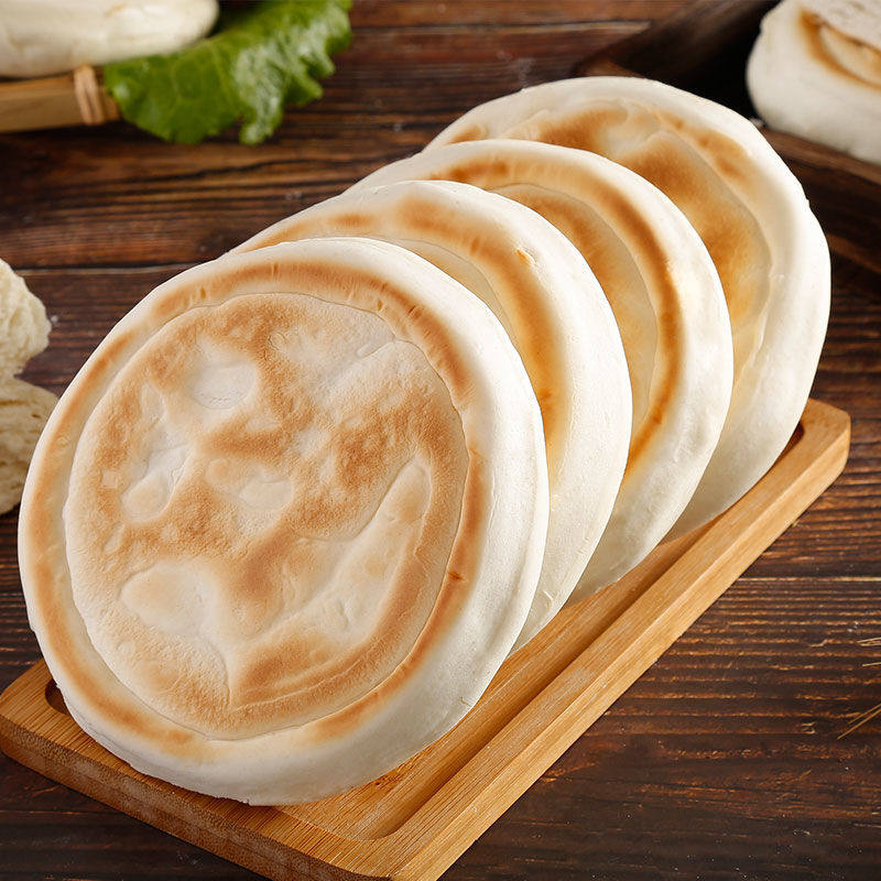 陇禾源甘肃美食干粮电烤饼特产平凉白吉饼早餐饼手工传统饼10个装