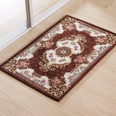欧式提花地毯 防滑垫卧室进门垫客厅地毯垫子入户门口脚垫地垫