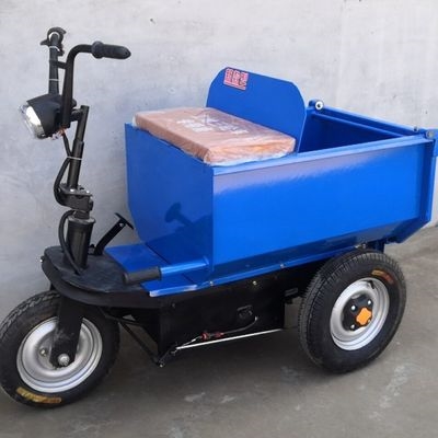 厂家直销电动三轮车拉货工程农用建筑工地运输车自卸翻斗车.