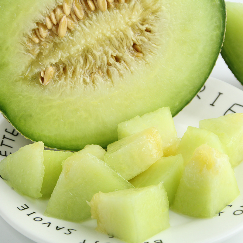 海南网纹蜜瓜当季新鲜水果口口蜜玲珑甜瓜哈密瓜整箱玫珑蜜瓜包邮