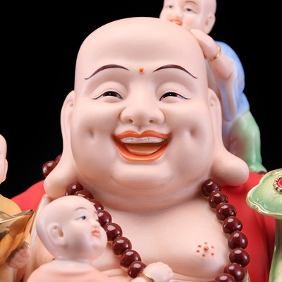 【五子弥勒佛像供奉图片】五子弥勒佛像供奉图片大全_q友网