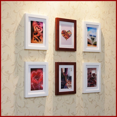 照片墙实木儿童房图片